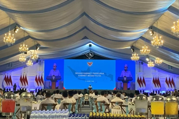 Prabowo dan Menteri...