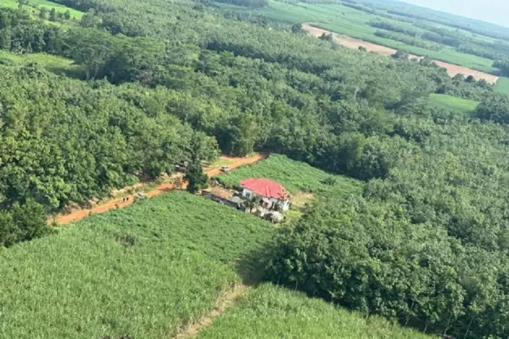 Penampakan Udara Lokasi...