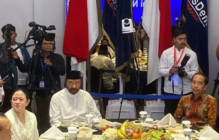 Puan dan Jokowi Duduk...
