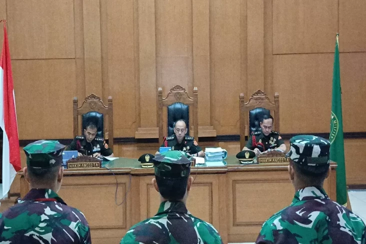 3 Terdakwa TNI Pembunuh...