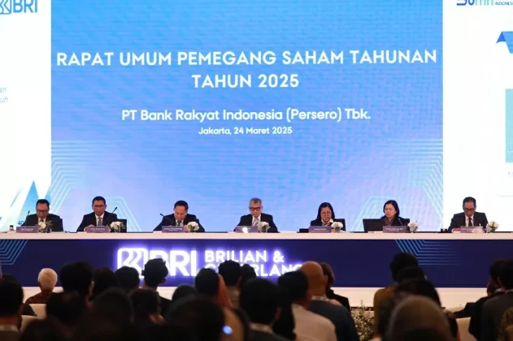 Gelar RUPST, BRI Bagikan...