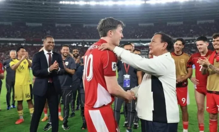 Prabowo Ajak Ole Romeny...