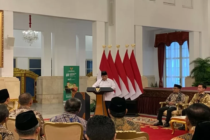 Prabowo Bersama Menteri...