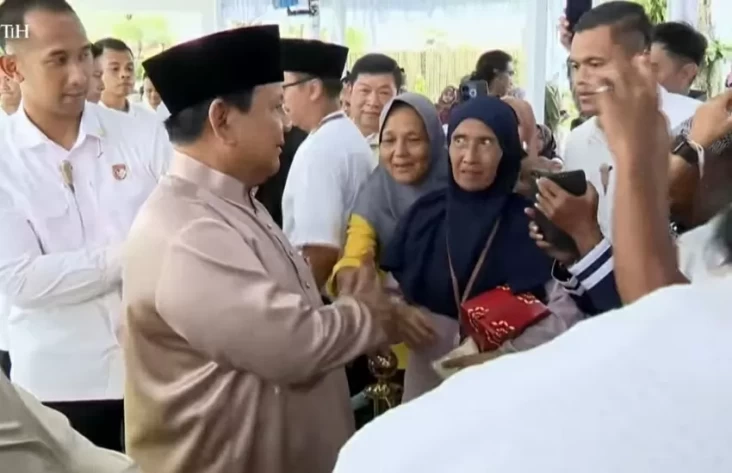 Prabowo Keliling Salami...
