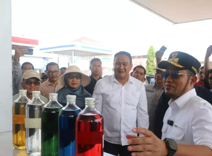 Sidak ke SPBU, Gubernur...