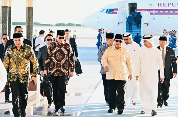 Prabowo Tiba di Abu...