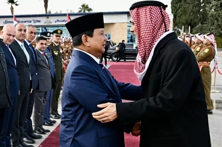 Momen Presiden Prabowo...