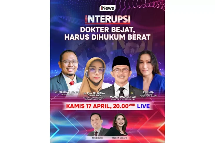 Saksikan INTERUPSI Dokter...