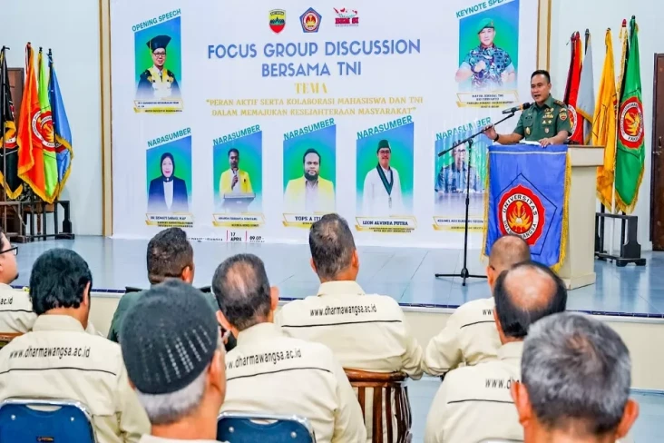 Bahas UU TNI Bersama...