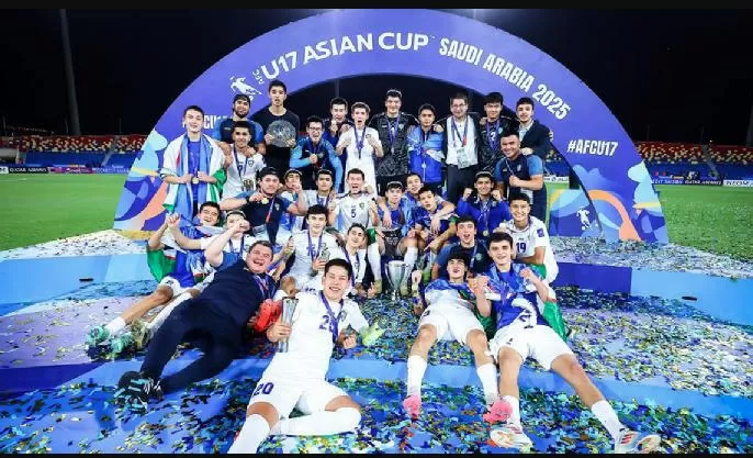 3 Pemain Timnas Uzbekistan...