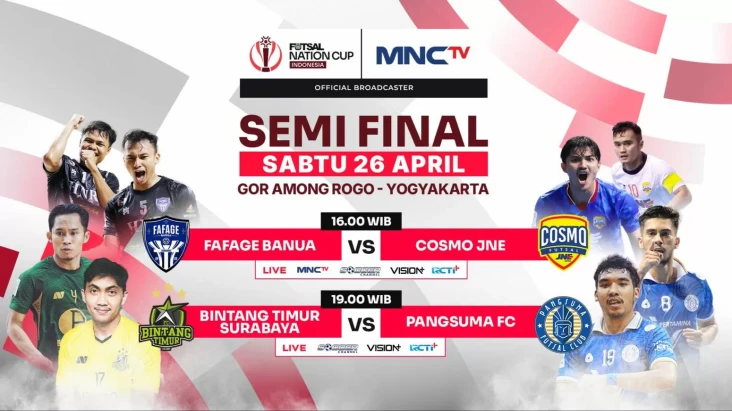 MNCTV Tayangkan Semifinal...
