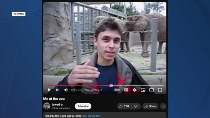 Video YouTube Pertama...