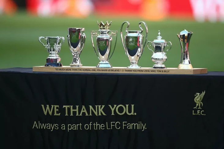 Perbandingan Trofi Liverpool...