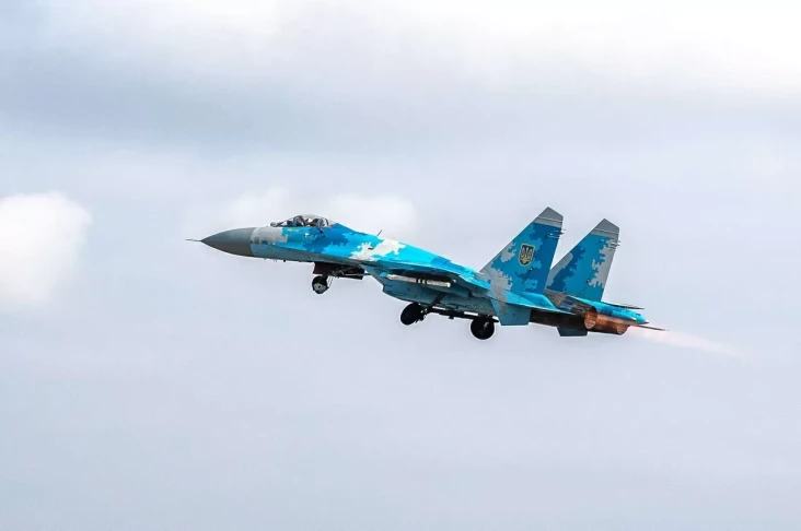 Jet Tempur Su-27 Ukraina...