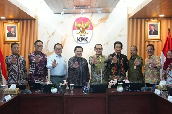 Gandeng KPK, Upaya Erick...