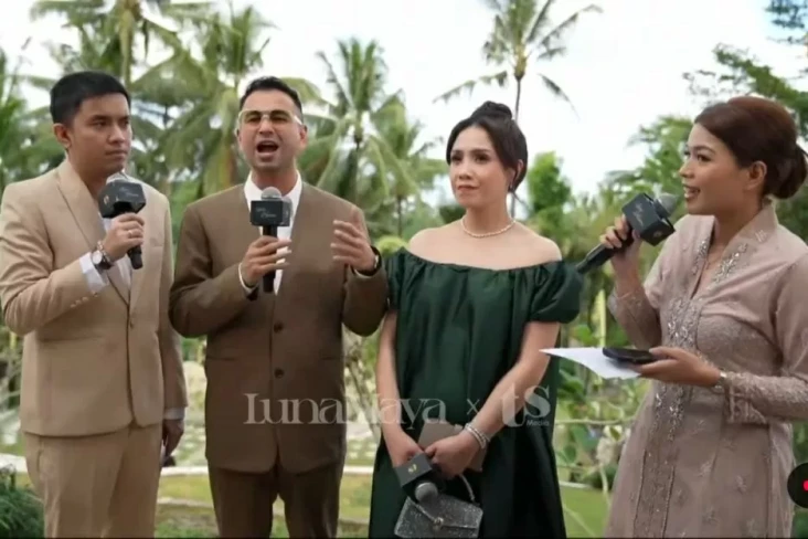 Hadiri Pernikahan Luna...