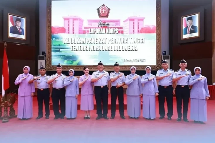 6 Perwira Tinggi TNI...