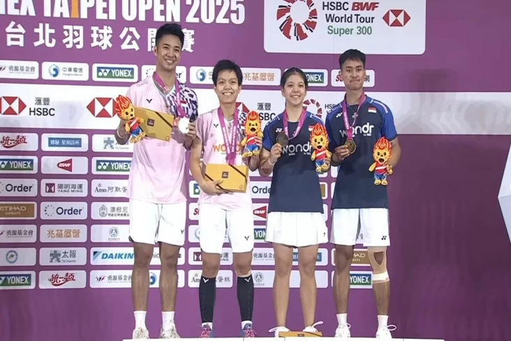 Hasil Taipei Open 2025:...