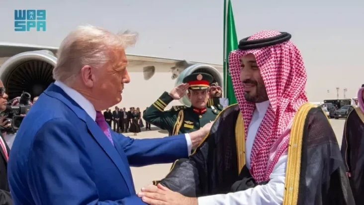 Trump Tiba di Arab Saudi,...