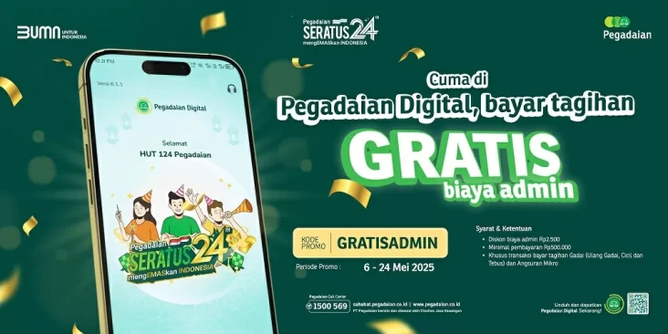 Promo Bebas Biaya Admin...