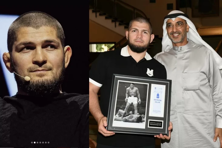 Khabib Nurmagomedov...