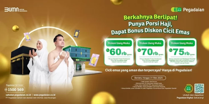 Pegadaian Gelar Diskon...