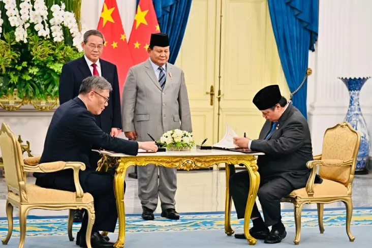 Prabowo dan Li Qiang...