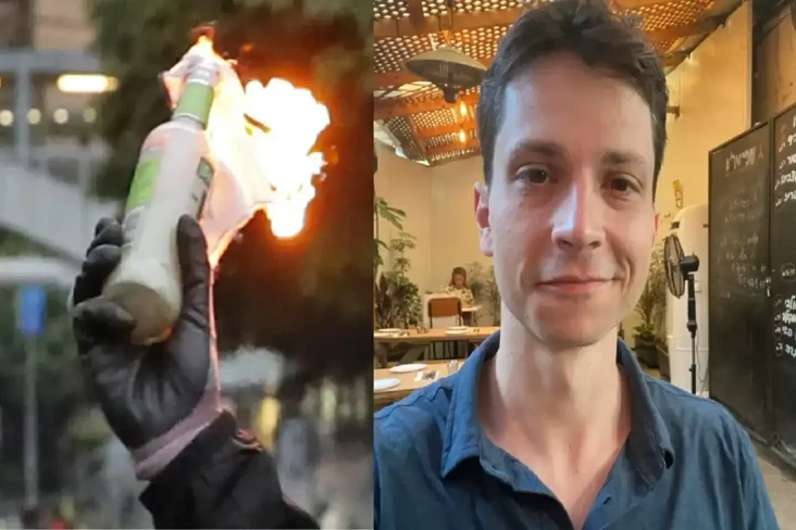 Pria Ini Hendak Bakar...