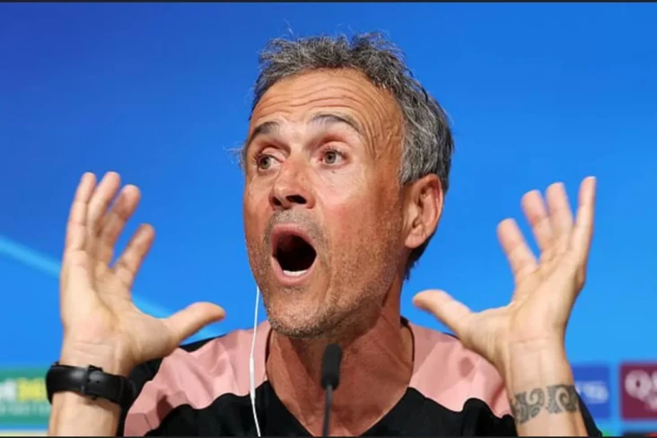 Luis Enrique vs Wartawan...