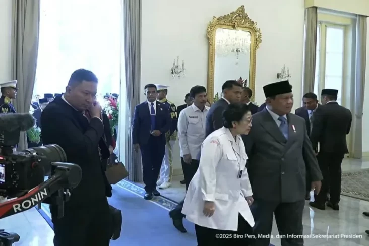 Momen Prabowo-Megawati...
