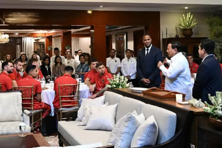 Momen Presiden Prabowo...