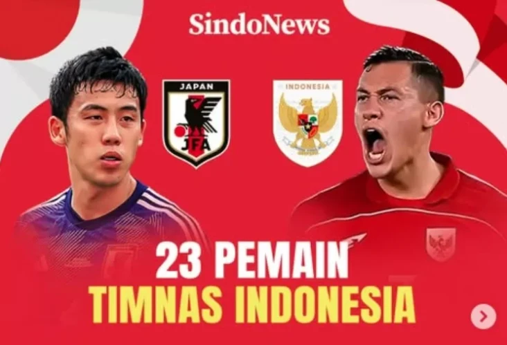 Susunan Pemain Jepang...