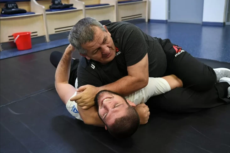 Khabib Nurmagomedov...