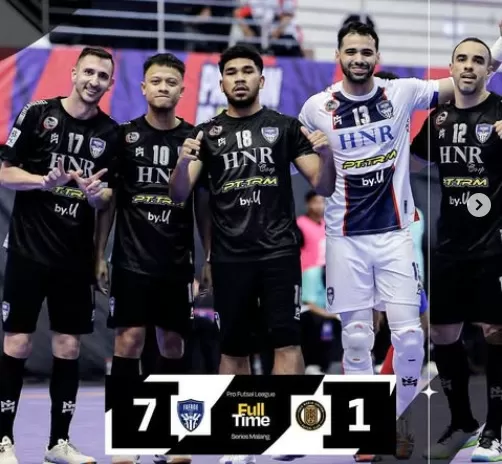 Hasil Liga Futsal Profesional...