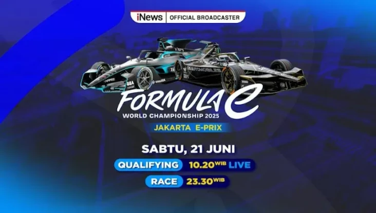 Saksikan Formula E Jakarta...