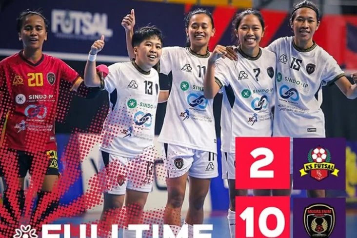 Hasil Liga Futsal Profesional...