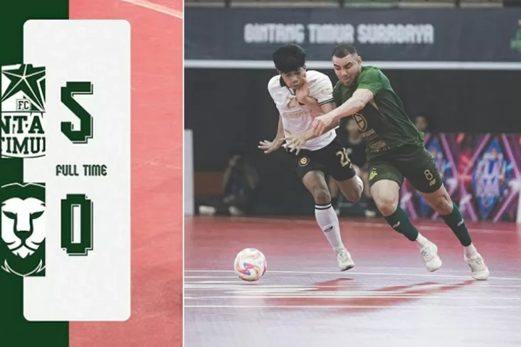 Hasil Liga Futsal Profesional...