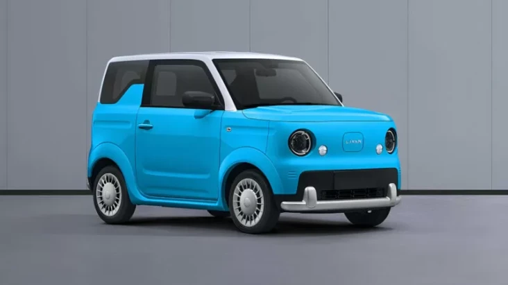 Livan Smurf Mobil Listrik...