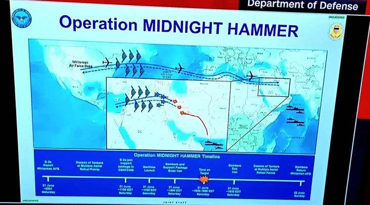 Operasi Midnight Hammer...