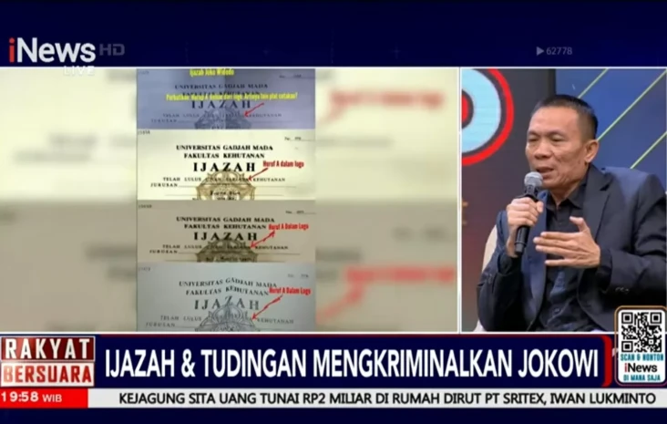 Rismon Sianipar: Jokowi...