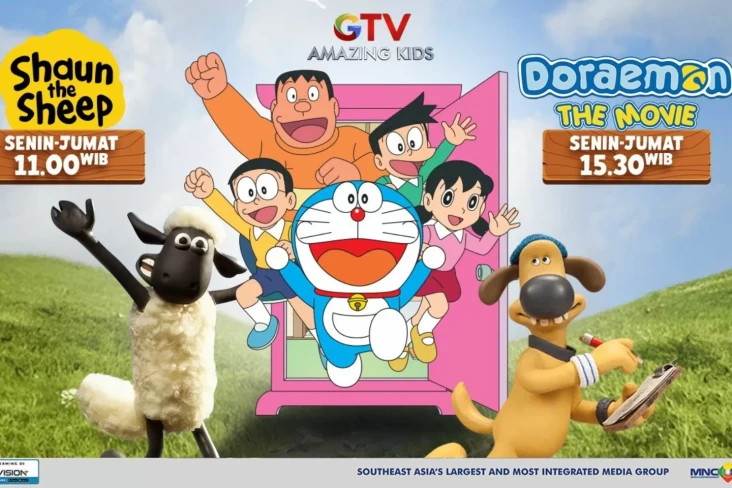 Shaun dan Doraemon Siap...