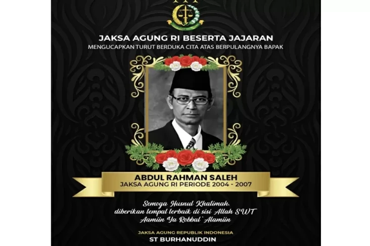 Kabar Duka, Mantan Jaksa...