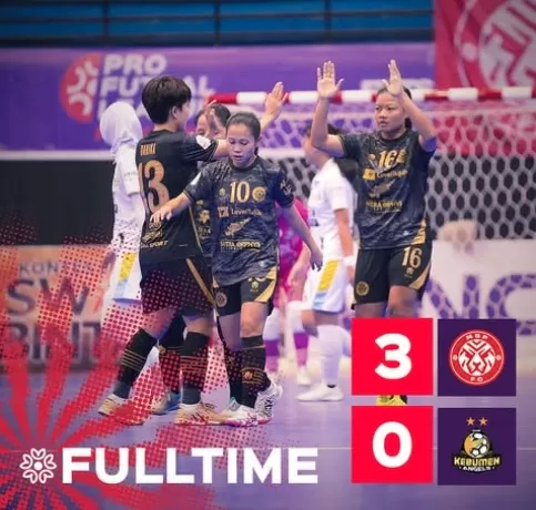 Hasil Liga Futsal Profesional...