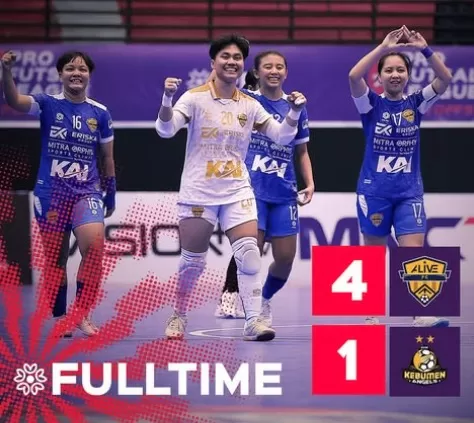 Hasil Liga Futsal Profesional...