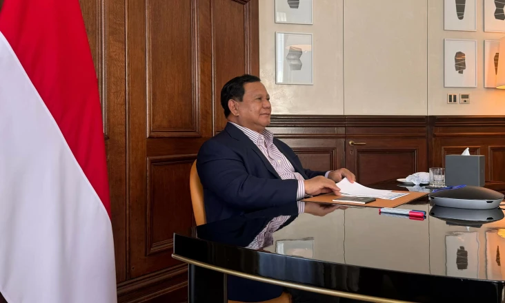 Presiden Prabowo Pimpin...