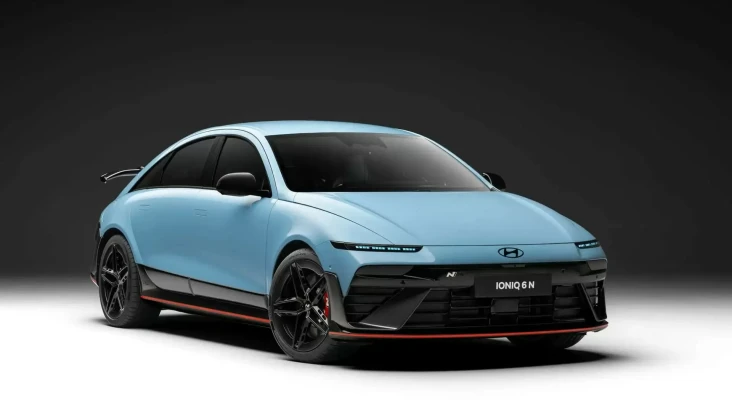 Hyundai Ioniq 6 N, Saat...