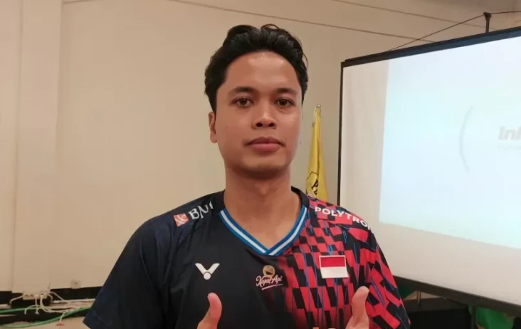 Anthony Ginting Canggung...
