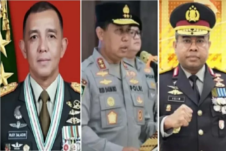 Deretan Pangdam dan...