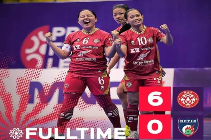Hasil Liga Futsal Profesional...