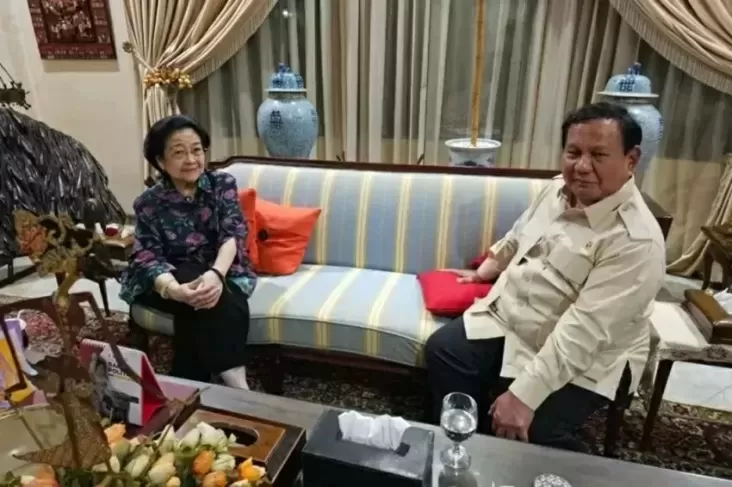 Prabowo Sebut PDIP-Gerindra...